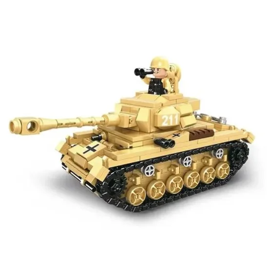 Blocos De Montar Estilo Lego - Aliana Justia E Paz Mega Tanque 9 Em 1 563 Peas