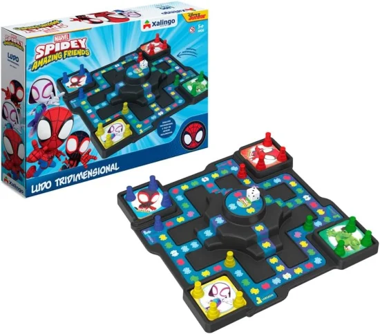 Jogo de Ludo Tridimensional Spidey