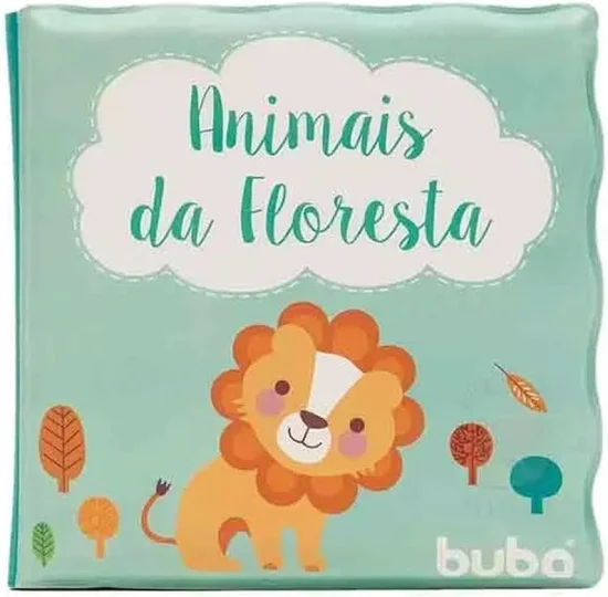 Buba Livrinho De Banho Animais Da Floresta Colorido