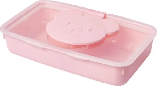 Porta Lenos Umedecidos Ldico Ursa Plastil, 530 ml