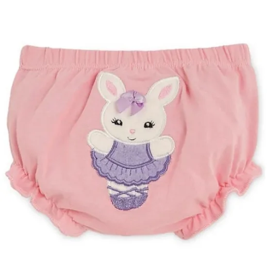 Kit com 3 Calcinhas Infantil Bailarina I ZIP