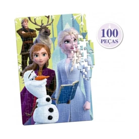 Quebra Cabea Disney Frozen - 100 Peas