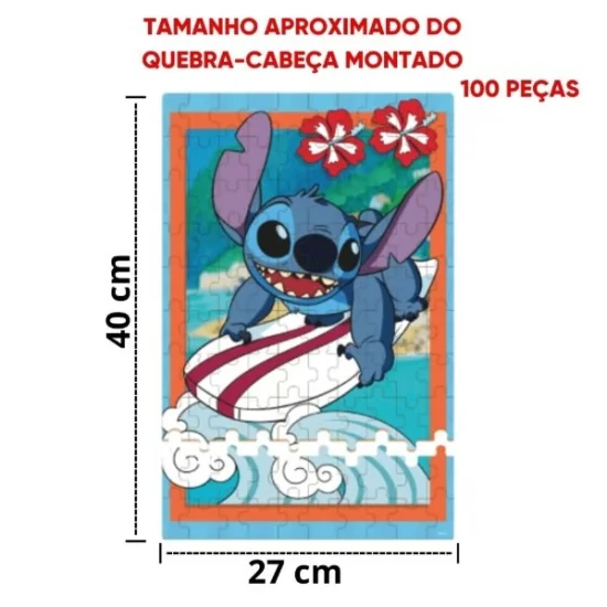 Quebra Cabea em Madeira  3 Cenas 300 Peas Stitch