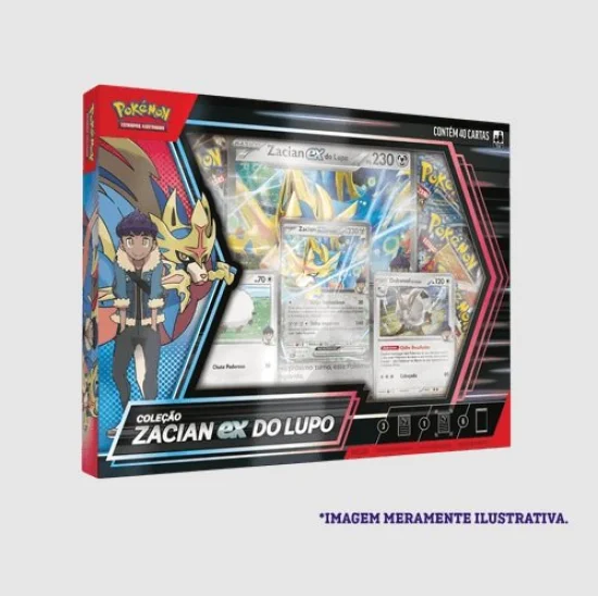 Box Coleo Zacian ex do Lupo