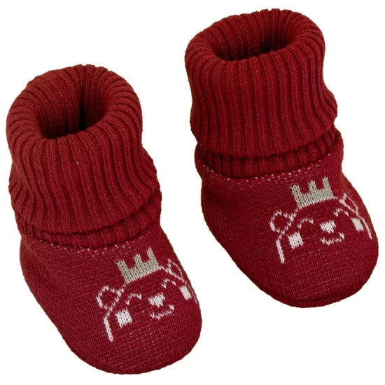 Sapato cano alto RN feminino Vermelho