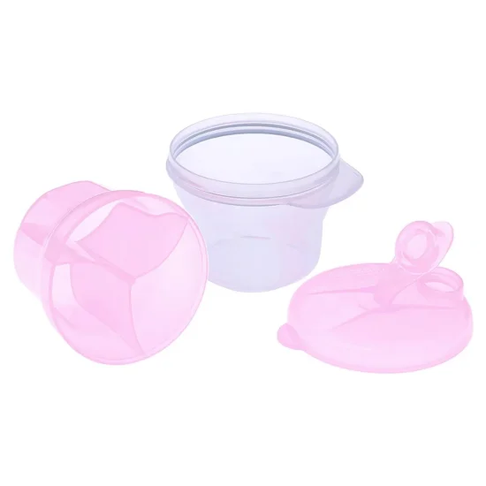 Copo Dosador para Leite em p 240ML Rosa