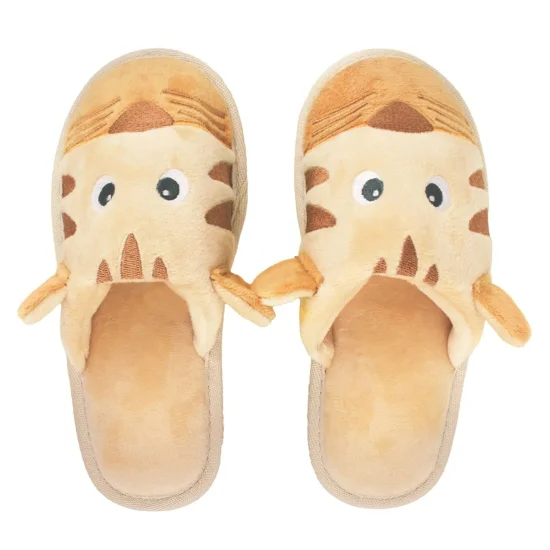 Pantufa Slipper Play Laranja Tigre