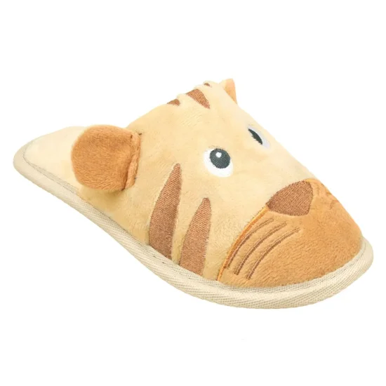 Pantufa Slipper Play Laranja Tigre