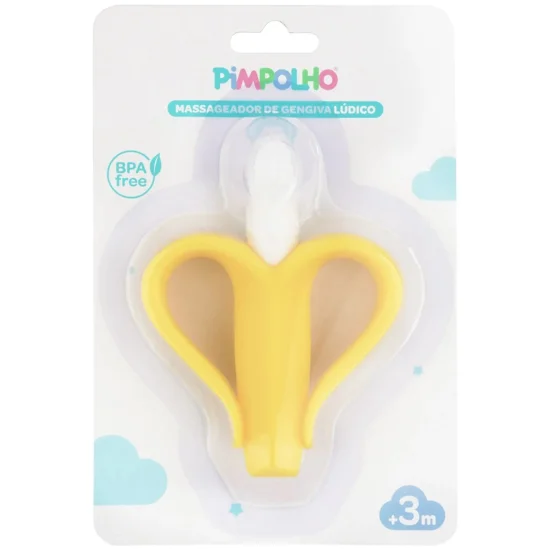 Massageador de Gengiva Ldico Banana Unissex