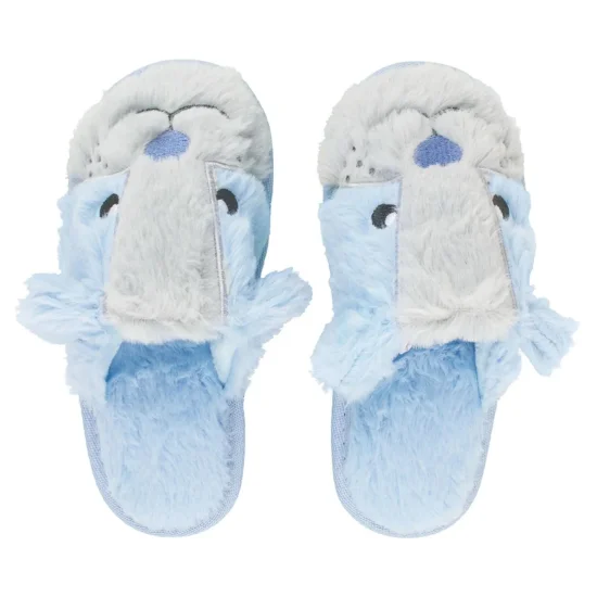 Pantufa Slipper Play Azul Cachorro