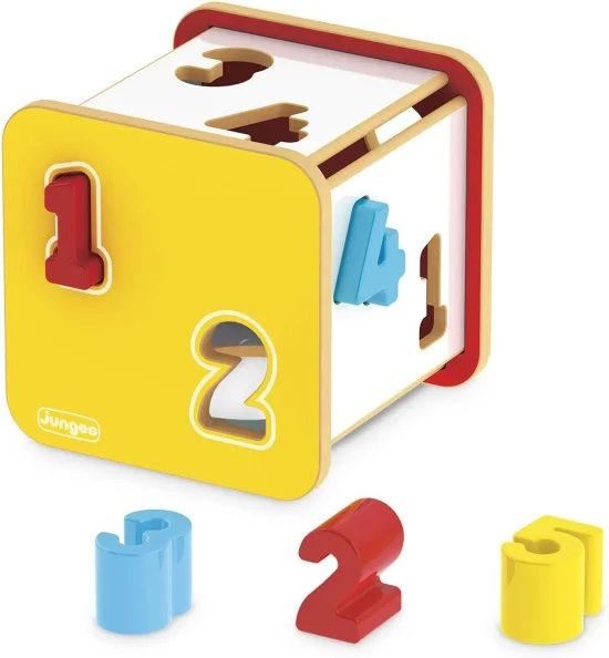 Brinquedo Montessori Cubo Didtico Nmeros