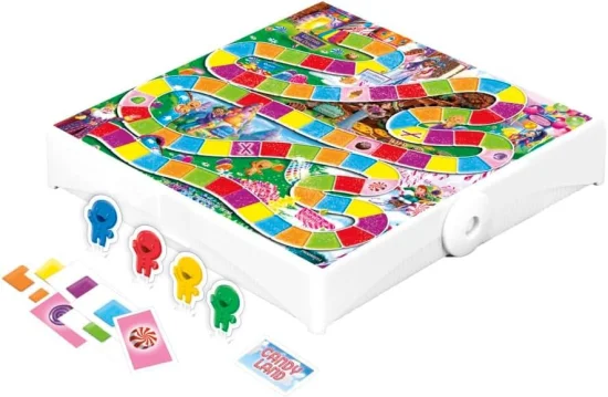 Jogo de tabuleiro Grab and Go Candy Land - Verso Portti