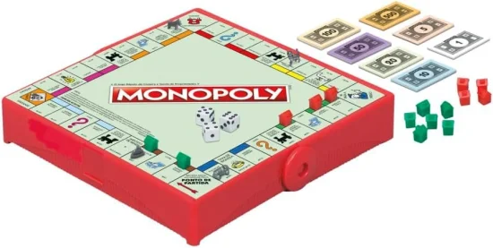 Jogo Monopoly Grab and Go - Verso Porttil