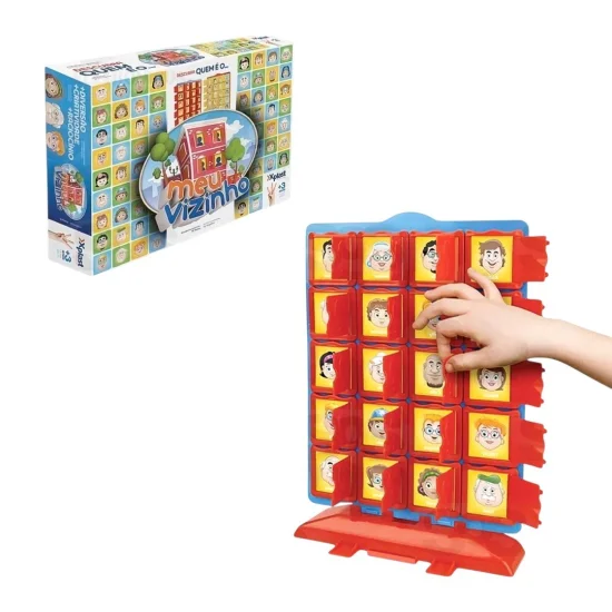 Jogo Descubra Quem  Meu Vizinho