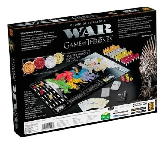 Jogo War Game of Thrones