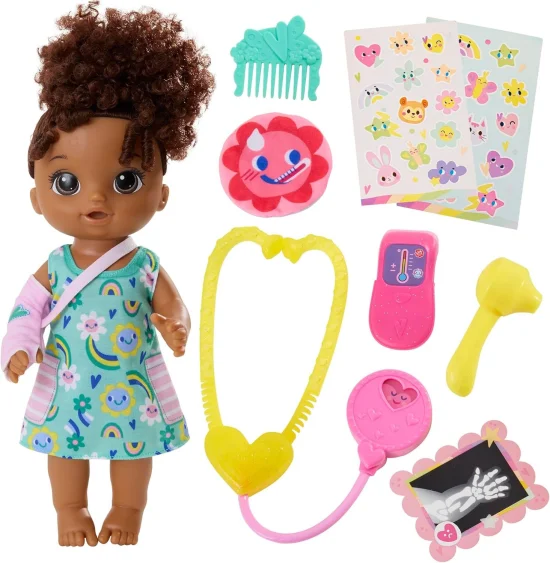 Boneca Baby Alive Hora Dia de Cuidar da Bella