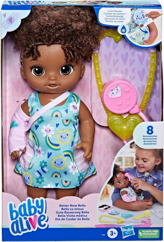 Boneca Baby Alive Hora Dia de Cuidar da Bella