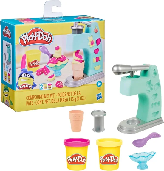 Massinha de Modelar Play-Doh Mini Sorveteria Divertida