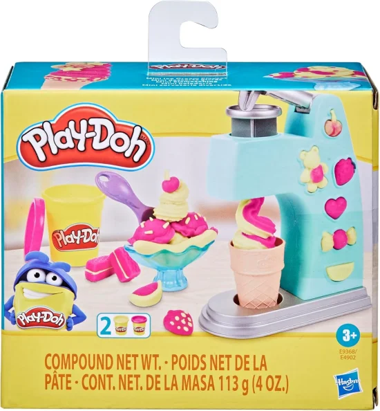 Massinha de Modelar Play-Doh Mini Sorveteria Divertida
