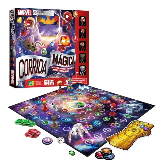 Jogo Corrida Mgica Marvel