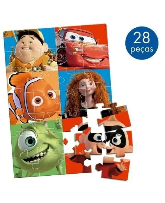 Quebra Cabea Disney Pixar 28 Peas