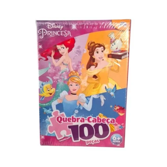 Quebra Cabea 100 peas Disney Princesas