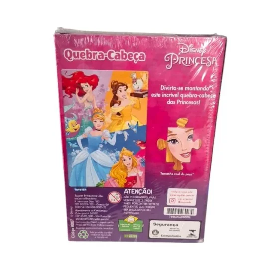 Quebra Cabea 100 peas Disney Princesas