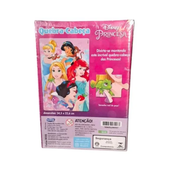 Quebra Cabea 60 Peas Disney Princesas