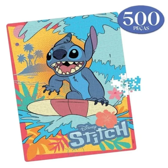 Quebra Cabea Stitch 500 Peas