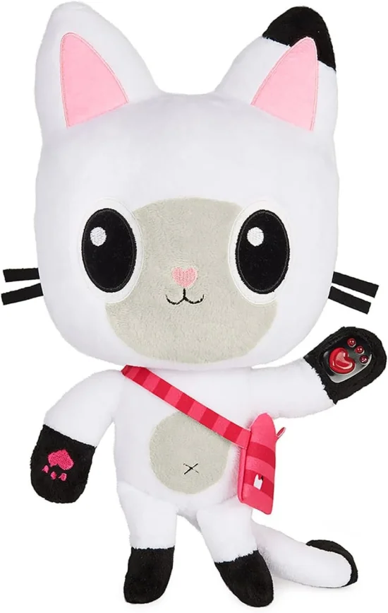 Pelcia Talking Pandy Paws, Gabby's Dollhouse, Com Luz e Som - 30cm