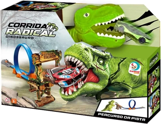 Pista Radical Dinossauro T-rex Com Looping 360