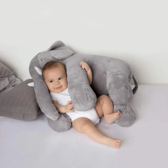 Elefante Gigante Pelcia Buba - Cinza