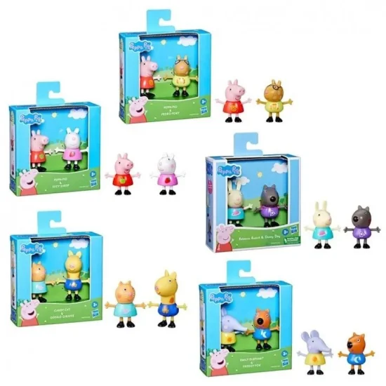 Figura Peppa Pig Melhores Amigos - SORTIDO