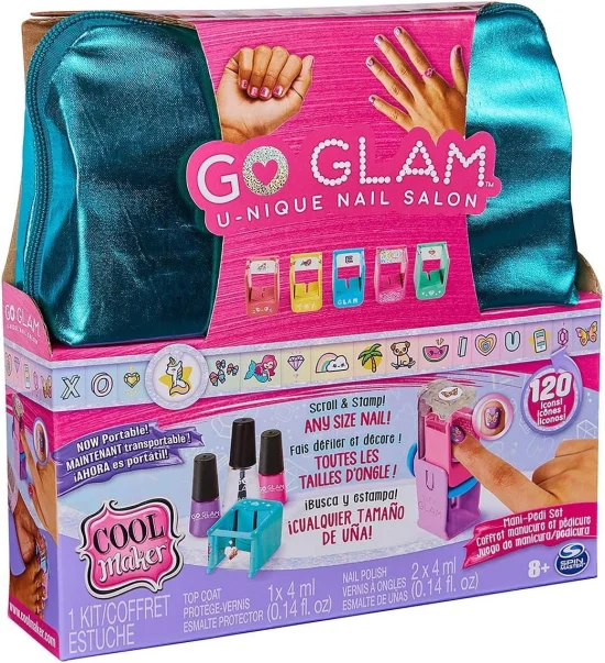 Kit U-Nique Para Unhas Emerging Channel Go Glam