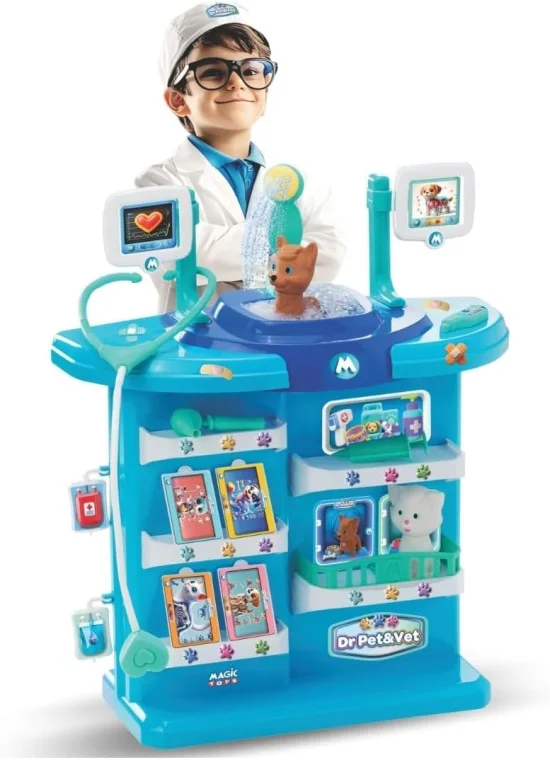 Veterinrio Infantil Dr. Pet com Acessrios Cachorrinho