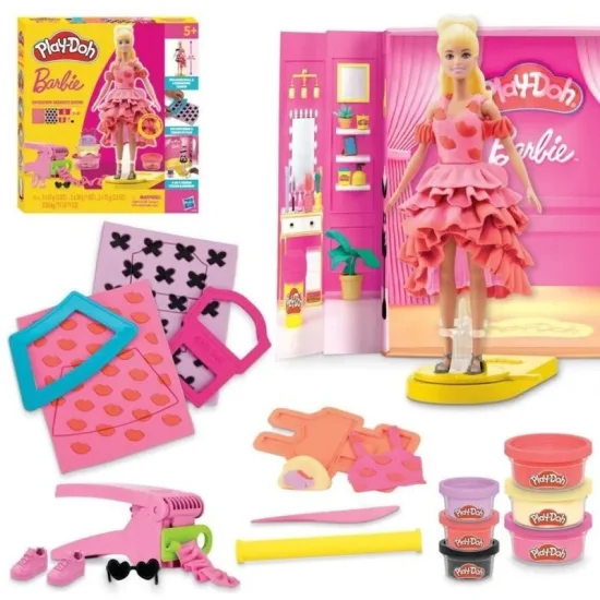 Massinha Play Doh Barbie Desfile de Moda