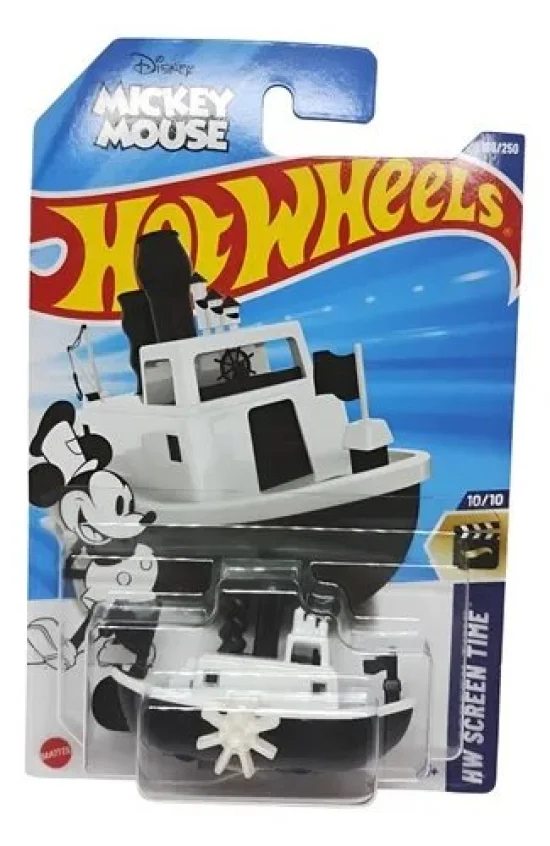 Hot Wheels Raro -disney Steamboat - Mickey Mouse