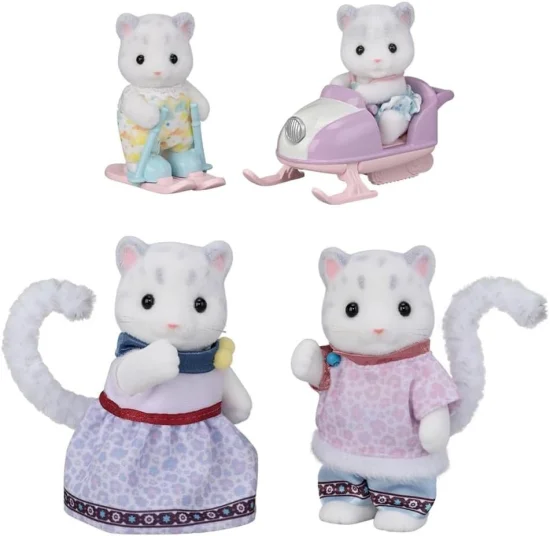 Sylvanian Families Famlia dos Leopardos da Neve