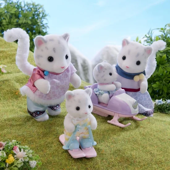 Sylvanian Families Famlia dos Leopardos da Neve