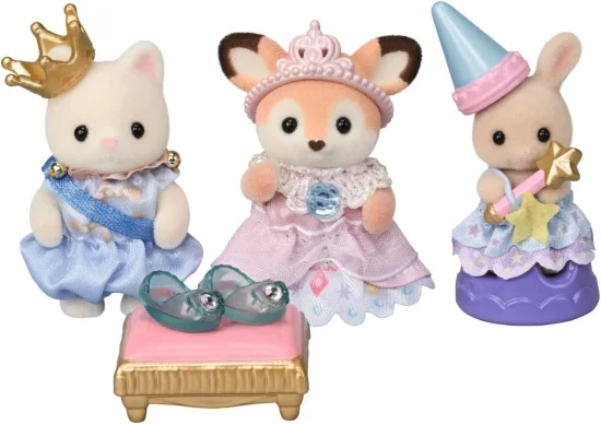 Conjunto Sylvanian Families Princesas do Jardim da Infncia