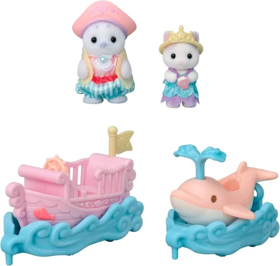 Conjunto Sylvanian Families Atraes do Parque de Diverses - Surfando nas Ondas