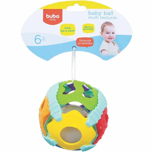 Baby Ball Multi Texturas 8cm - Buba