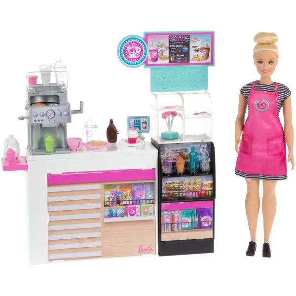 Boneca Barbie Playset Cafeteria - Mattel