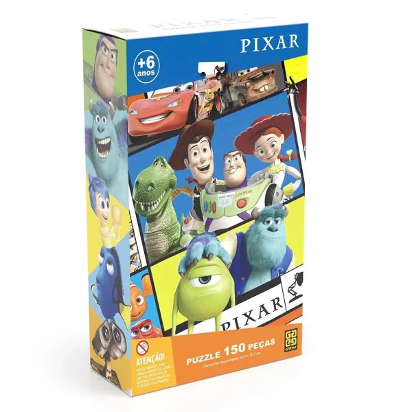 Quebra-Cabea Infantil 150 Peas - Pixar - Grow