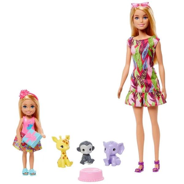 Boneca Barbie Chelsea Animais da Selva - Mattel
