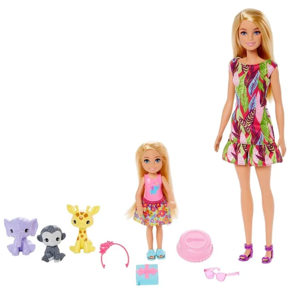 Boneca Barbie Chelsea Animais da Selva - Mattel