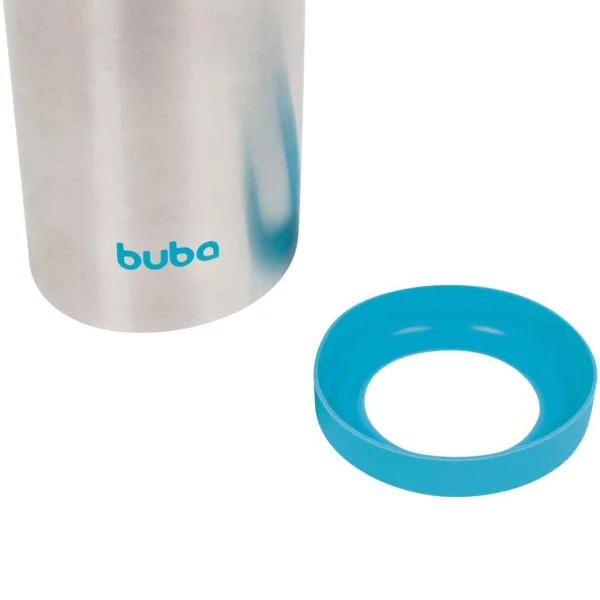 Copo Trmico com Canudo Azul - Buba