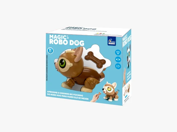 Rob Cachorro Magic Robo Dog Caramelo