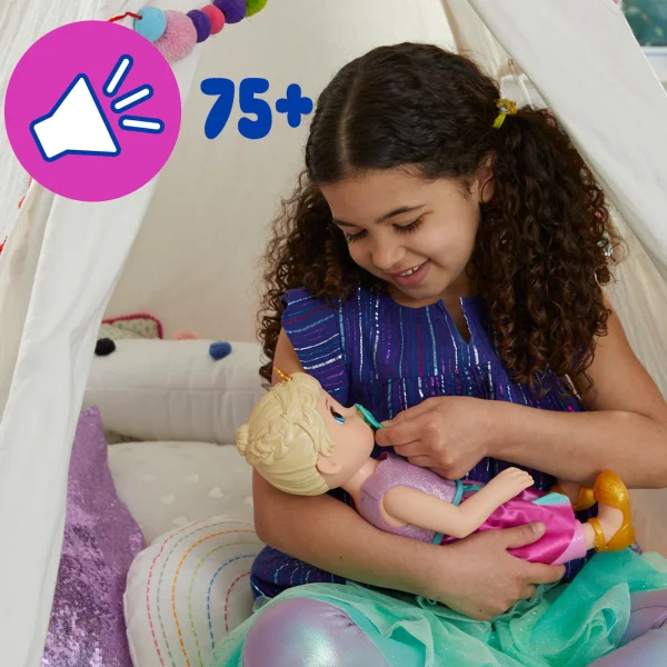 Boneca Baby Alive Grows Up Princess Ellie Loira - Hasbro