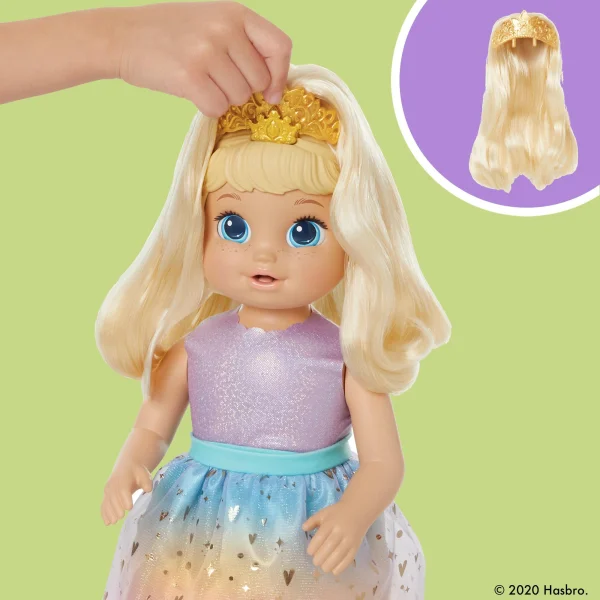 Boneca Baby Alive Grows Up Princess Ellie Loira - Hasbro
